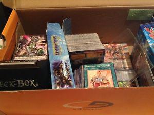 Miscellaneous Yugioh, Cardfight, and Digimon cards for