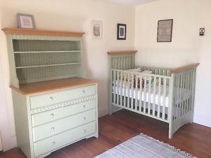 Morigeau Lepine crib and dresser