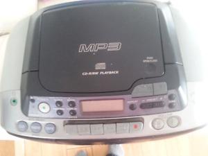 Mp3 CD & radio & tape