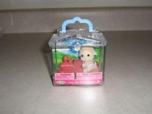 NEW - CALICO CRITTERS LAMB ON A TRAIN - NEVER USED