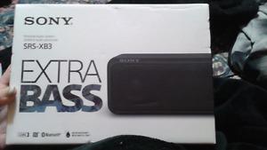 New sony bluetooth speaker