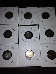 Newfoundland coins 9 in total