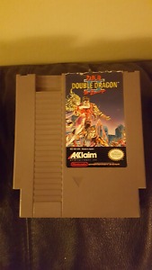 Nintendo Double Dragon 2 Cartridge.