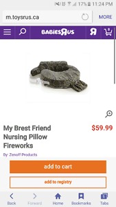 Nursing pillow: My Brest Friend