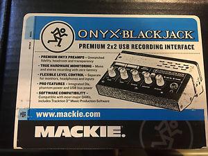 Onyx black jack USB interface