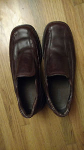 PEGABO Men's Leather dress Shoes size )