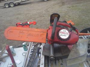 POWER CHAINSAWS MOVING SALE PRICED
