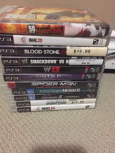 PS3 games $5 each OBO