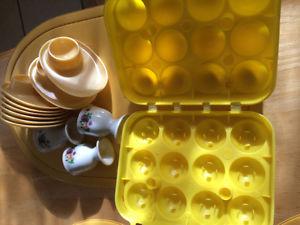 Plastic Egg Carton Egg Storage Tray, Egg Cup Holders $5.00