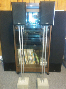 SURROUND SPEAKERS ON STANDS