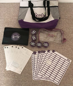 Scentsy Tote Bag, Bank Bag, Coffee Bean Tins, Order Forms,