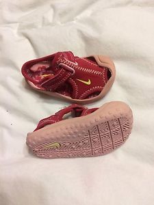 Size 2 baby Nike sandals