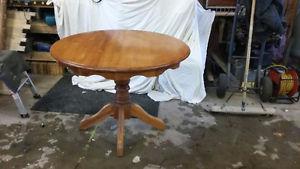 Solid wood dining table & 4 chairs