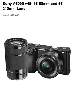 Sony a Mirrorless Camera & 2 Lenses