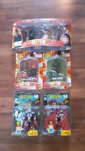 Spawn and doctor who toys in package mint