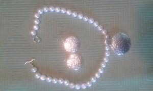 Sterling silver and fresh water pearl set from Vault
