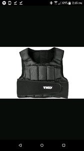 TKO 20 Lb Adjustable weighted vest