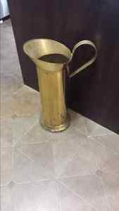 Tin pitcher (vase)