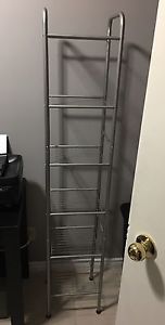 Tower rack bath shelf
