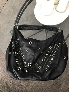 Used - Black Purse with holes