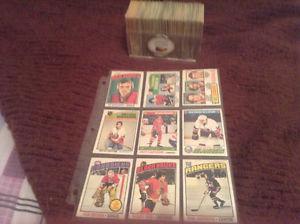 Vintage hockey cards