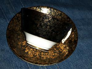 Wanted: Fine bone china teacup & saucer sets (4)