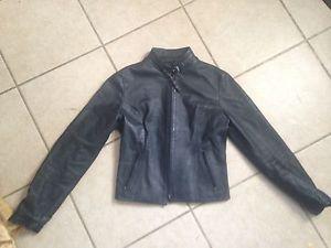 Wanted: Size Small female leather jacket from Italy