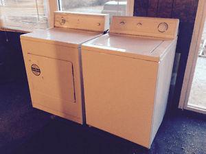 Washer and Dryer