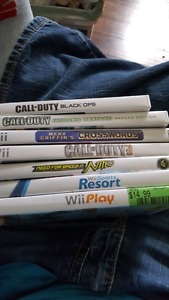 Wii games lot