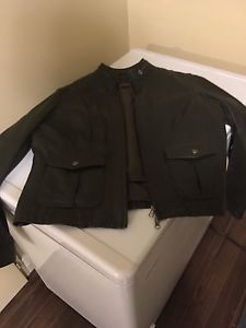 Woman's genuine leather jacket