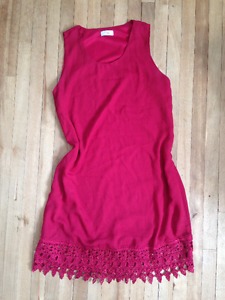 Women's red dress Tobi size small