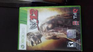 Xbox 360 WWE 12. Excellent condition