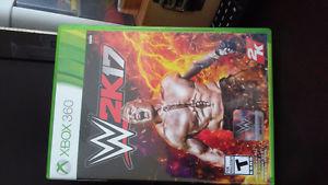 Xbox 360 WWE 2K17. Excellent condition