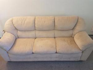 beige sofa for sale!! ASAP