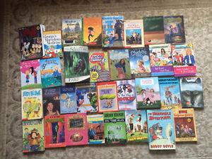 large selection kids books ages 8-12