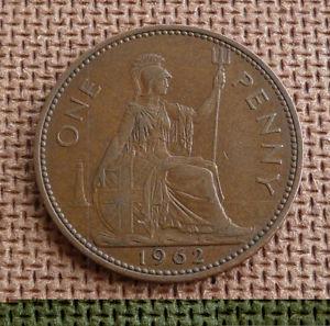 1 penny  UK Great Britain coin