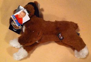 12`plush HARLEY DAVIDSON Boxer NEW w/tags attached