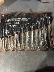 14 Piece set of Wrenches