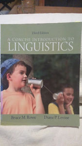 A Concise Introduction to Linguistics. Third Edition. 
