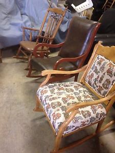 Antique rocking chairs