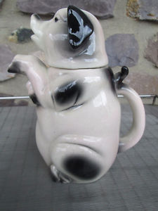 Antique 's German Erphila Pig Teapot AK 722