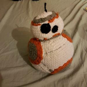 BB-8 handmade yarn plush !