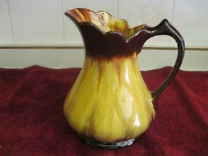 BLUE MOUNTAIN POTTERY HARVEST GOLD PITCHER OR JUG.