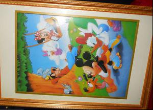 Beautiful 3D Disney babies - wall picture - for nursery