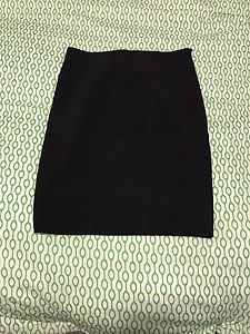 Black pencil skirt