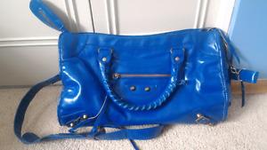 Blue purse
