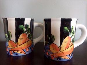 Ceramic mugs (2) for sale