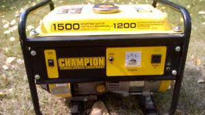 Champion generator 