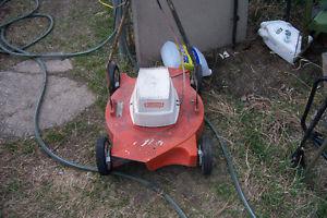 Craftsman corded electric mower