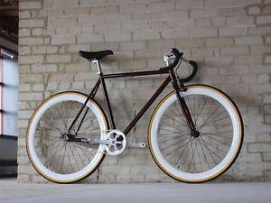 Custom single speed White Pine Bicycle